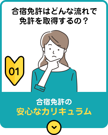 合宿免許はどんな流れで免許を取得するの？