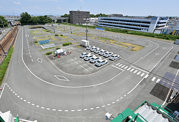 画像：遠鉄自動車学校 浜松校校内