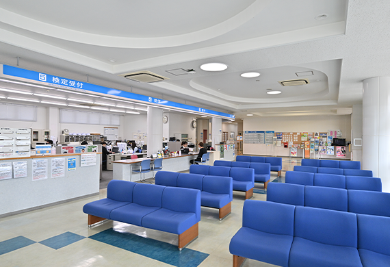 画像：遠鉄自動車学校 磐田校校内