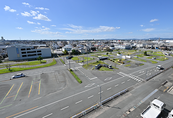 画像：浜松自動車学校 浜松校校内