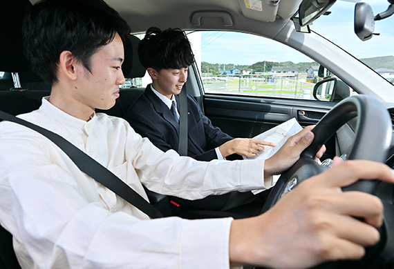 画像：浜松自動車学校 浜岡校校内