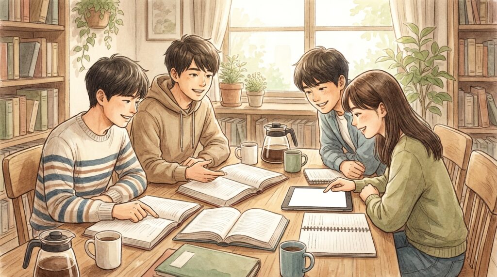 合宿免許の学科の勉強