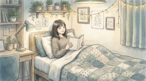 個室でリラックス